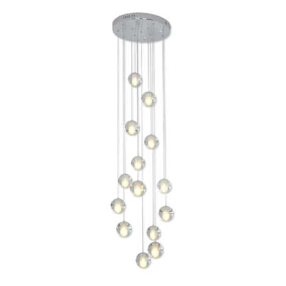 Multi Globe Pendant Light for Foyer