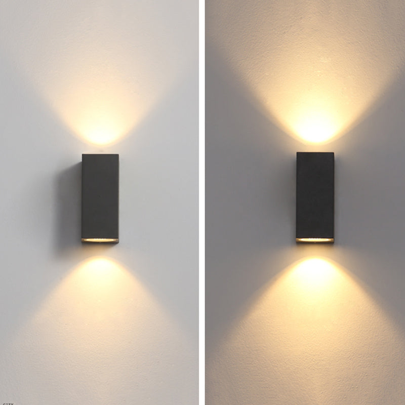 Orr Metal Square Outdoor Wall Lamp - Las Sola Lighting