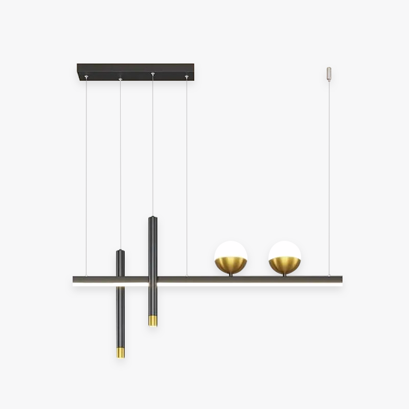Modern pendant light fixture for dining room