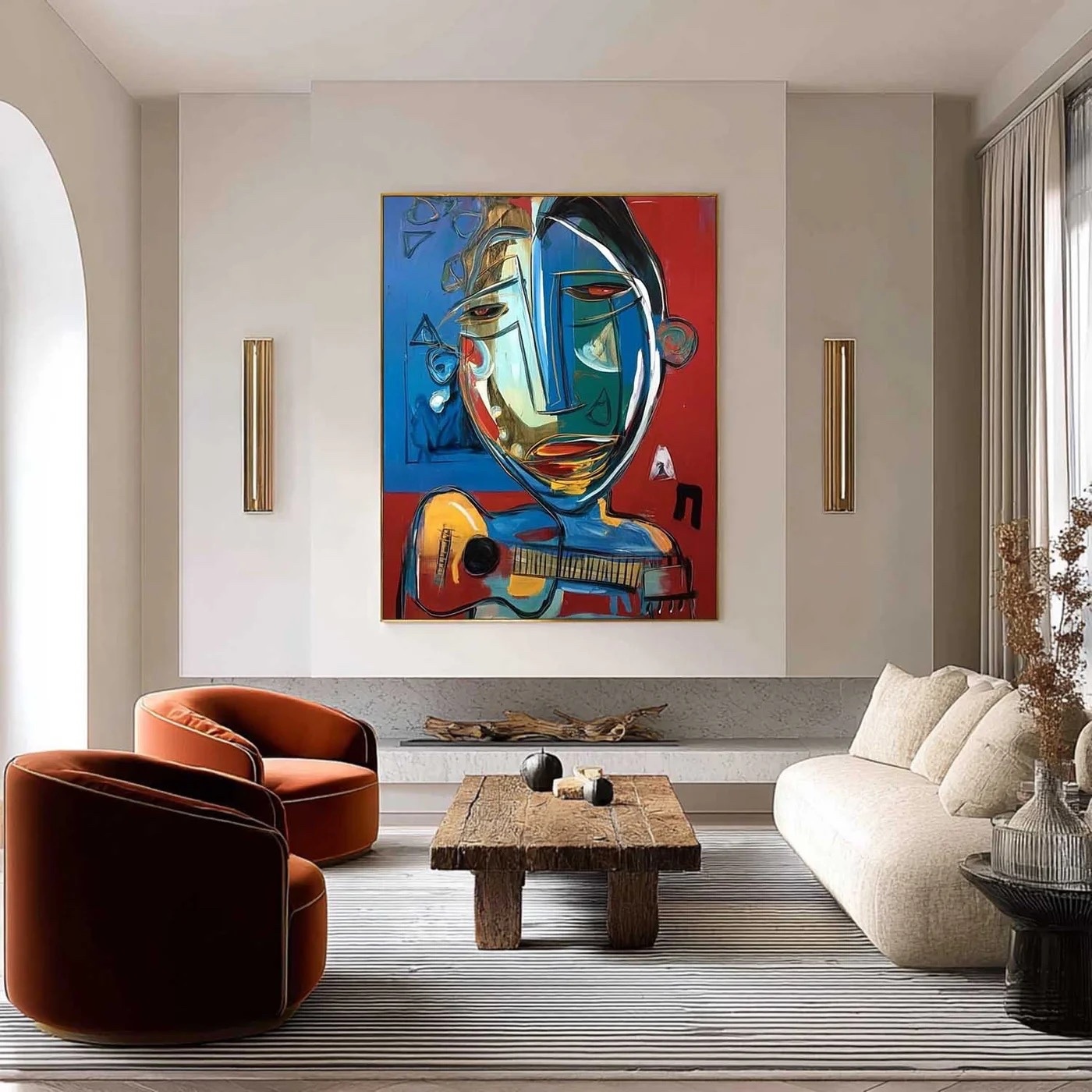 Abstract Colorful Art #MS172