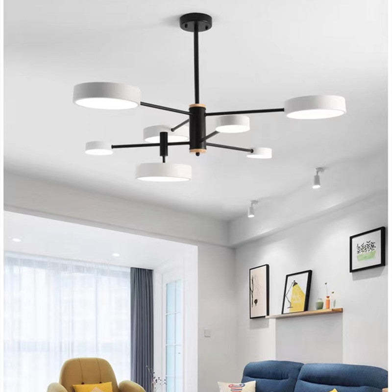 Sienna Pendant Light illuminating a modern living room