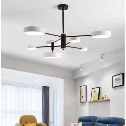 Sienna Pendant Light illuminating a modern living room