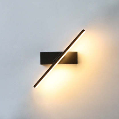 Modern Edge Rotatable Wall Lamp, bedroom lighting design