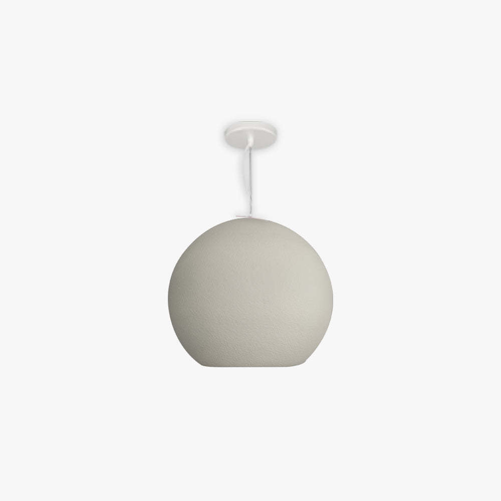 Byers ball pendant light, simple metal sphere.