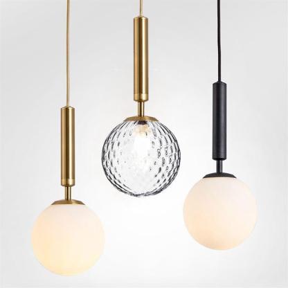 Valentina Modern Glass Ball Pendant Light
