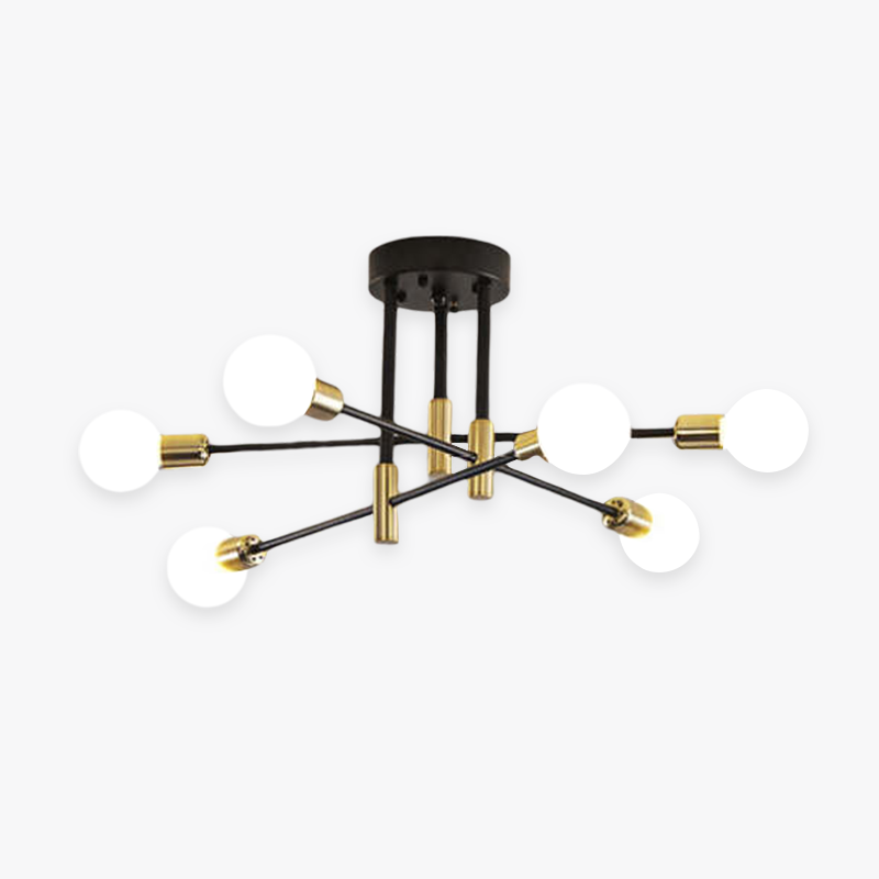 Valentina Retro Satellite Ceiling Light