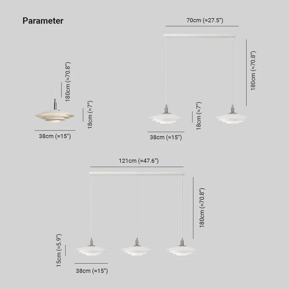 Carins Pendant Light dimensions Carins Cluster Nordic Pendant Light Living Room Kitchen