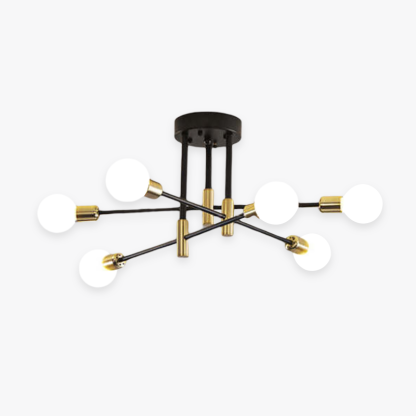Valentina Retro Satellite Ceiling Light