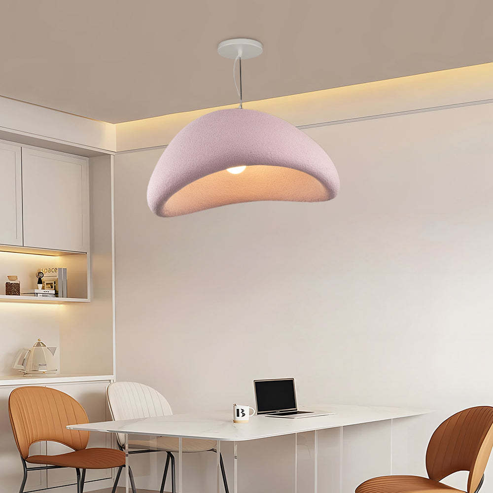 Byers Pink Pendant Light - Modern Bread Lamp for Dining Room