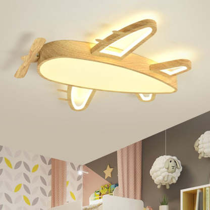 Airplane ceiling light in kid's room, Las Sola lighting