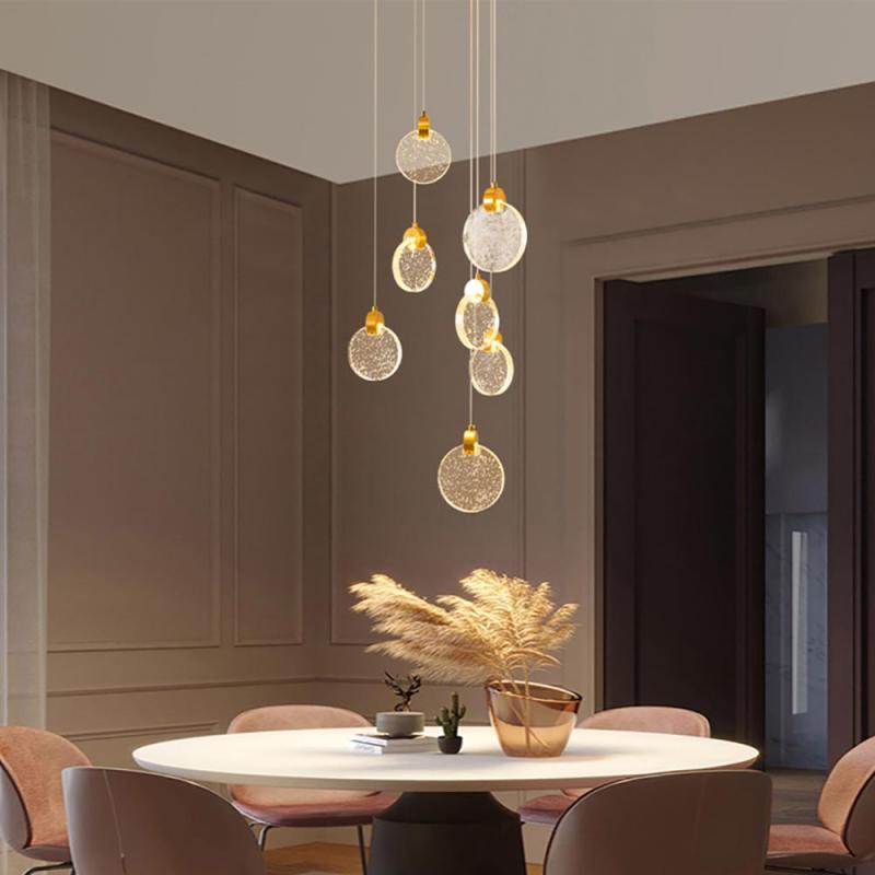 Kristy Chandelier above dining table