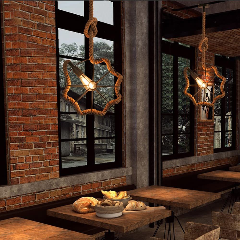 Epoch Retro Pendant Light in Cafe Setting