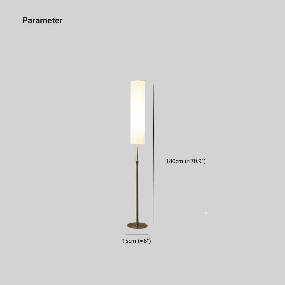 Eryn Floor Lamp Dimensions: 180cm (70.9") High, 15cm (6") Base