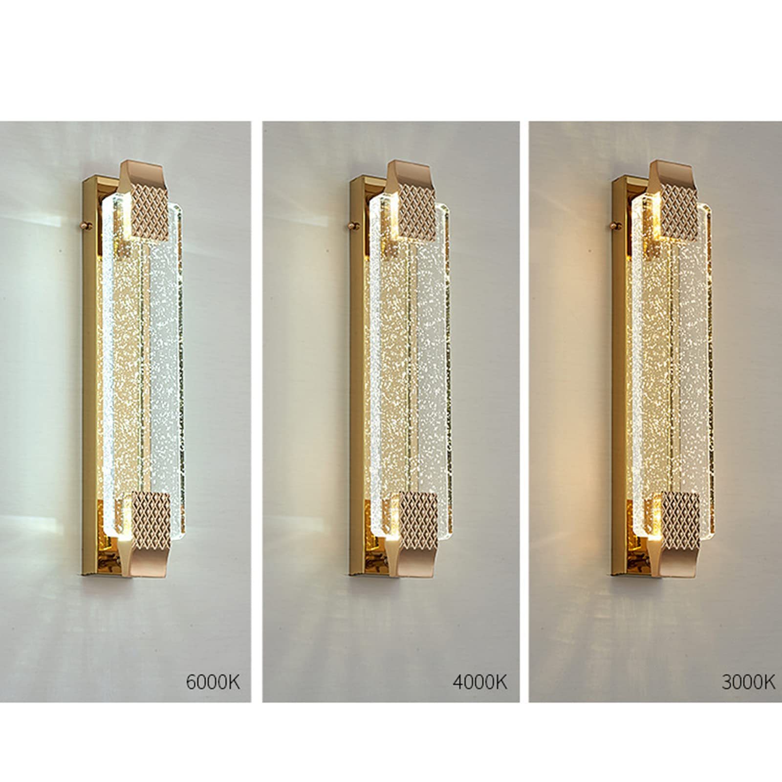 Kajetan Wall Lamp color temperature variations
