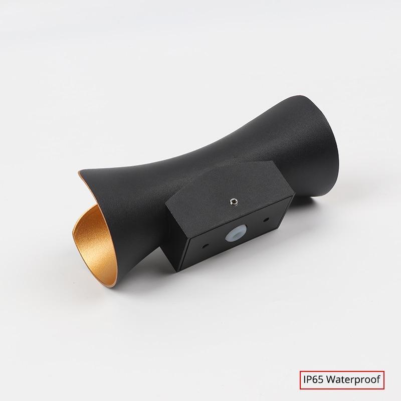 Black Orr LED Outdoor Wall Light - IP65 Waterproof