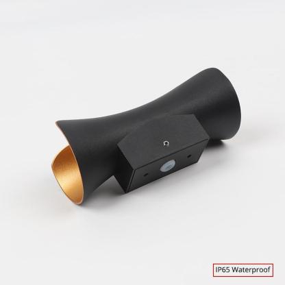 Black Orr LED Outdoor Wall Light - IP65 Waterproof