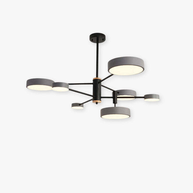 Sienna Pendant Light LED Metal & Wood - Modern Ceiling Lamp
