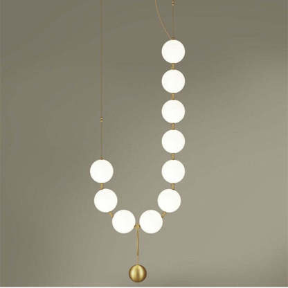 Creative Valentina Ball Pendant Lamp, Necklace Design