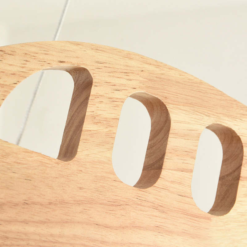 Minori Vintage Airplane Shape Pendant Light, Wood