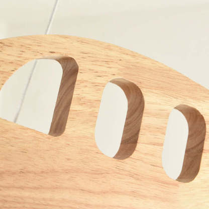 Minori Vintage Airplane Shape Pendant Light, Wood