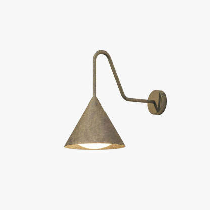 Carins Modern Minimalist Cone Metal Outdoor Wall Lamp