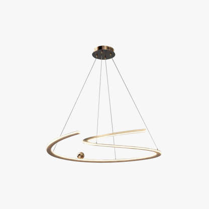 Louise Minimalist Linear Pendant Light