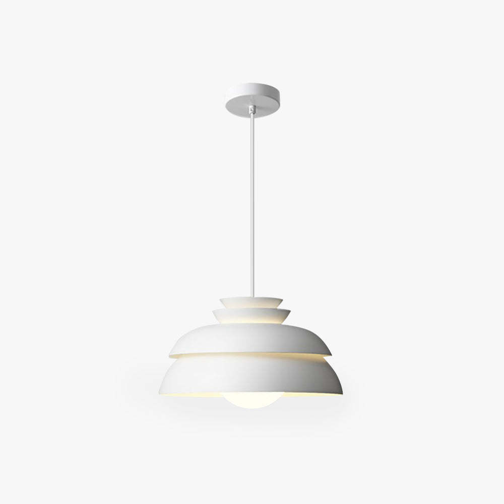 Morandi Modern Pendant Light Metal - White