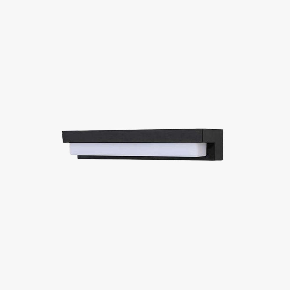 Orr Minimalist Solar LED Outdoor Wall Lamp