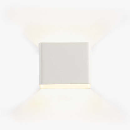 Orr Wall Lamp Square, 4" - Modern Metal Wall Light