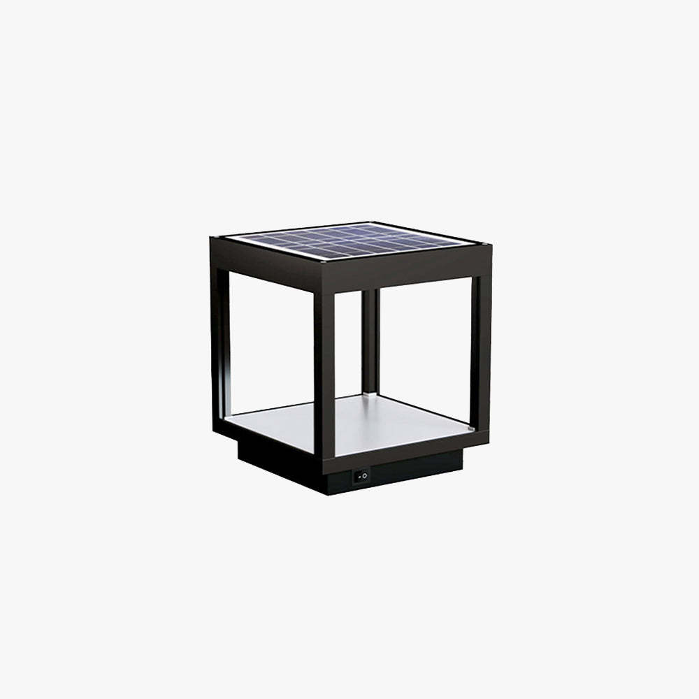 Orr solar rechargeable outdoor floor lamp