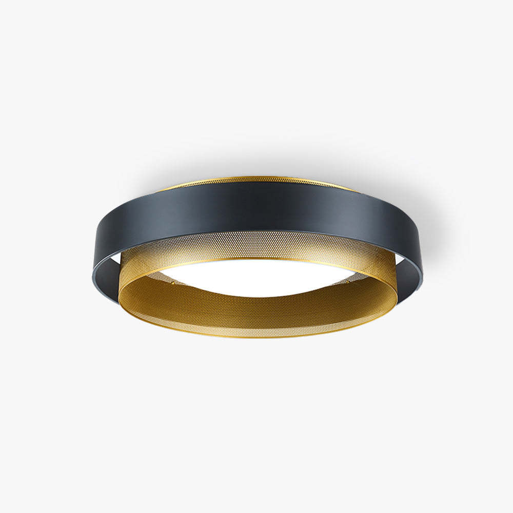 Quinn Modern Ring Metal Acrylic Flush Mount Ceiling Light
