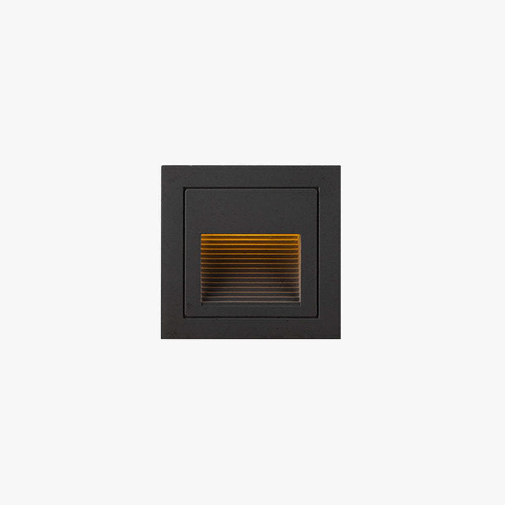 Orr Modern Metal Square Outdoor Deck Step Light