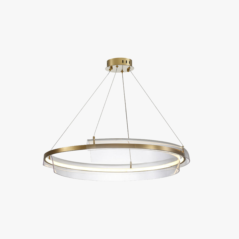 Arisha Minimalist Pendant Light - Modern circular lighting fixture