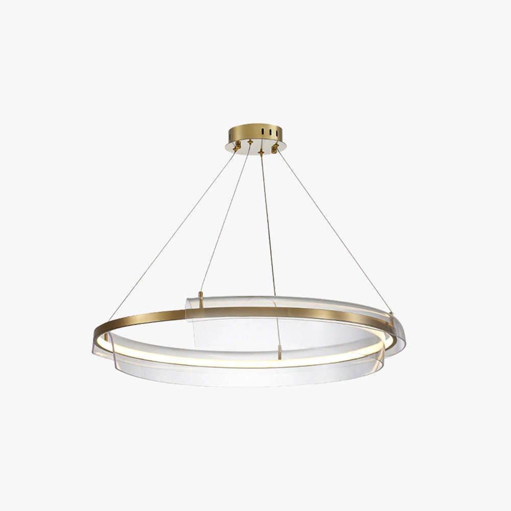 Arisha Minimalist Pendant Light - Modern circular lighting fixture