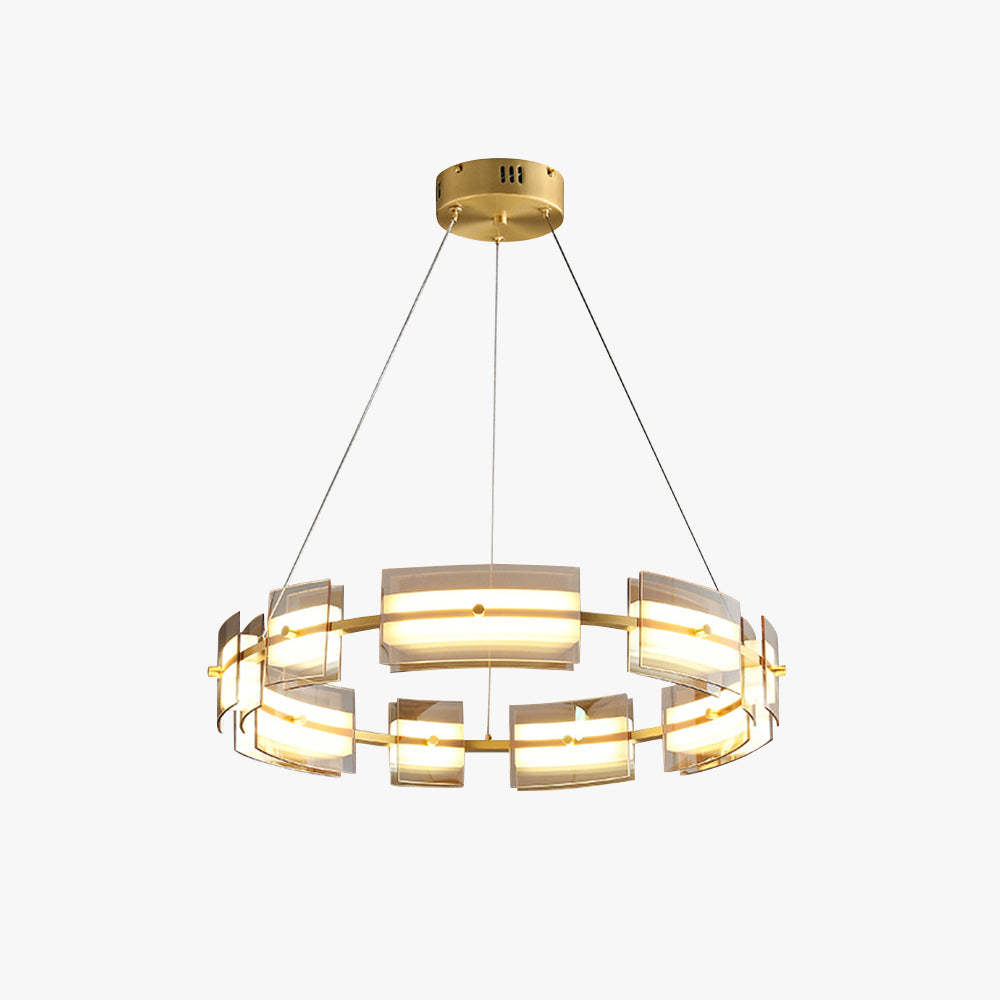 Evette Minimalist Ring Metal Pendant Light