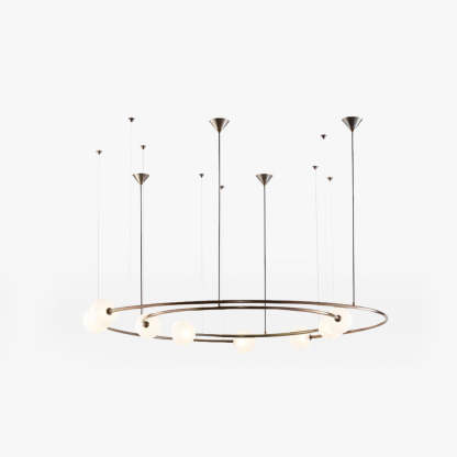 Valentina Modern Ring Metal Pendant Light - Lassola