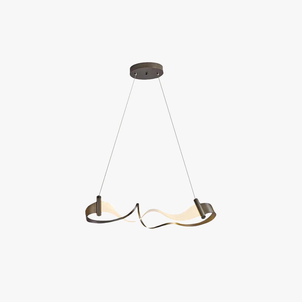 Louise Metal Pendant Light Wavy Shape
