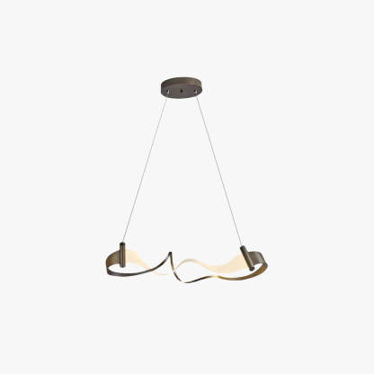 Louise Metal Pendant Light Wavy Shape