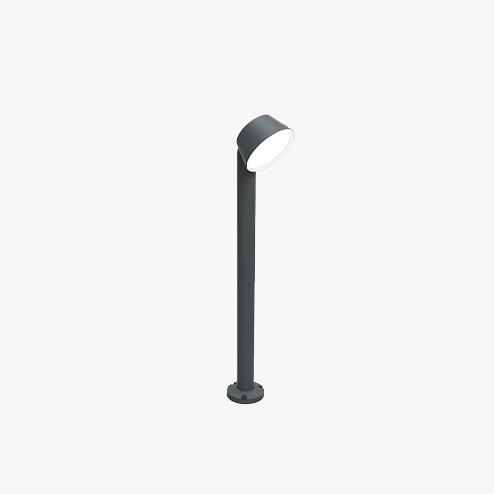 Pena Modern Metal Cylinder Outdoor Path Light