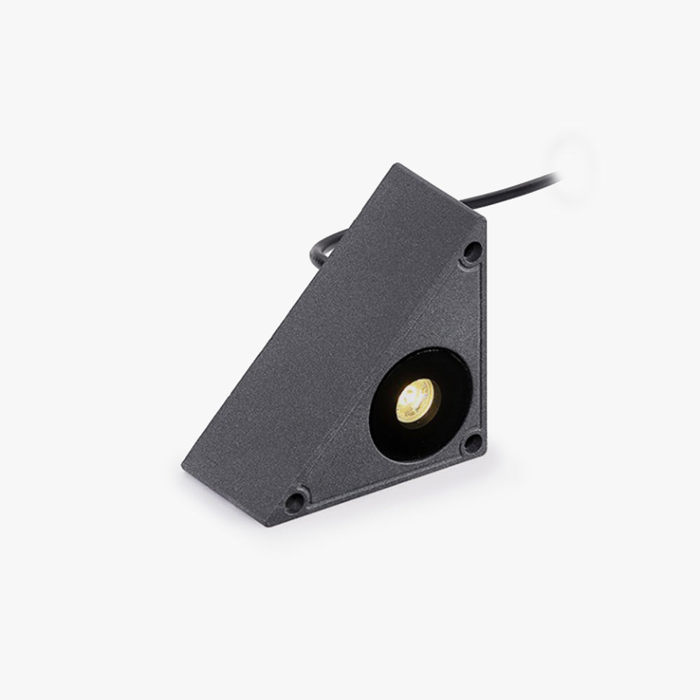 Orr Modern Triangle Motion Sensor Outdoor Deck Step Light