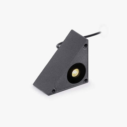 Orr Modern Triangle Motion Sensor Outdoor Deck Step Light
