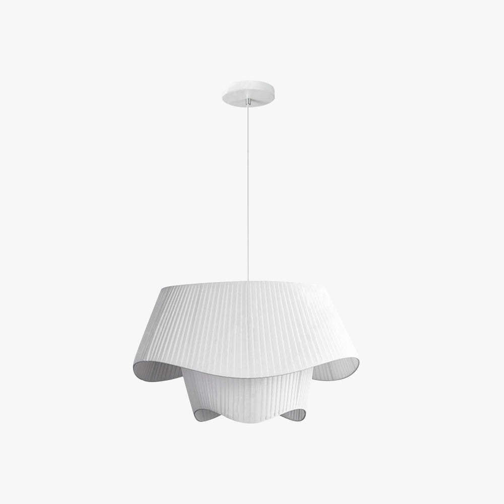 Renée French Country Fabric Metal Pendant Light