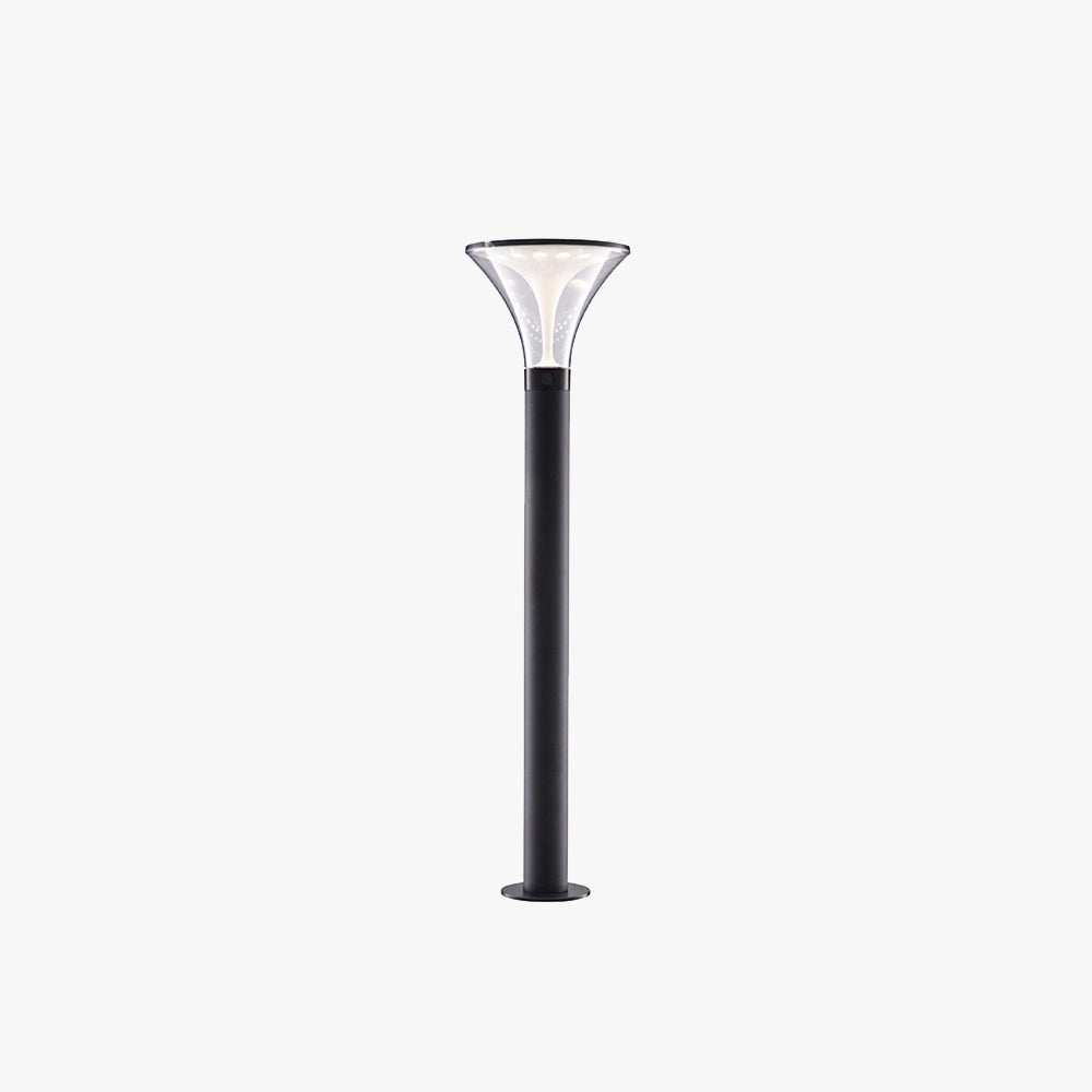 Pena Modern Metal Cylinder Outdoor Path Light