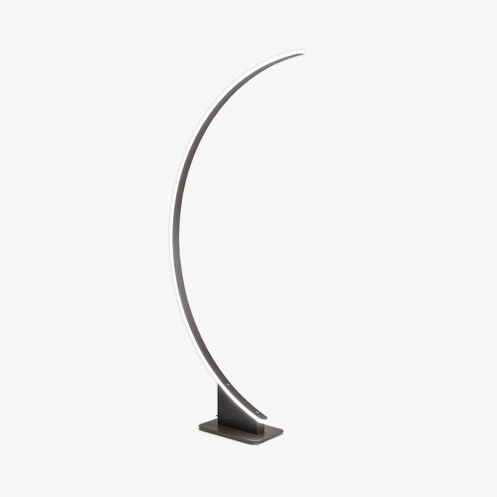Edge Modern Minimalist Arched Floor Lamp