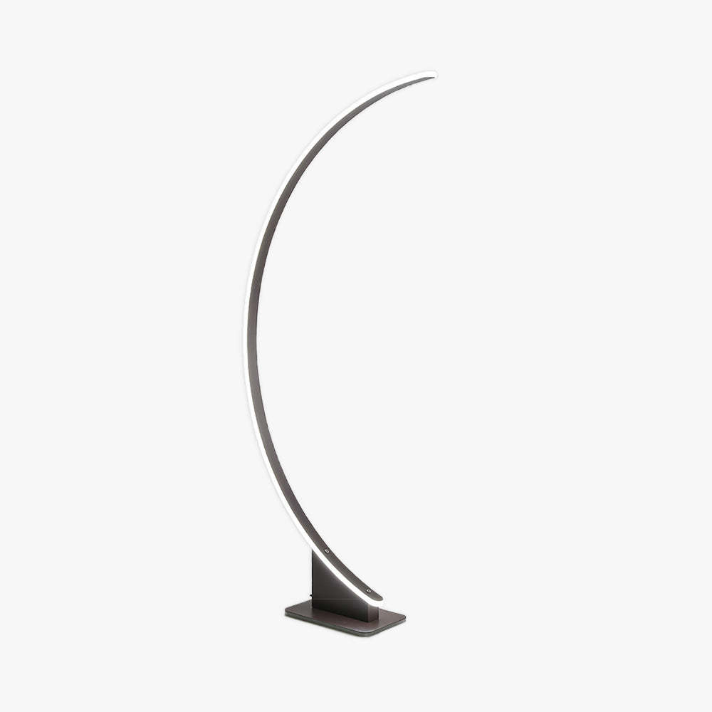 Edge Modern Minimalist Arched Floor Lamp
