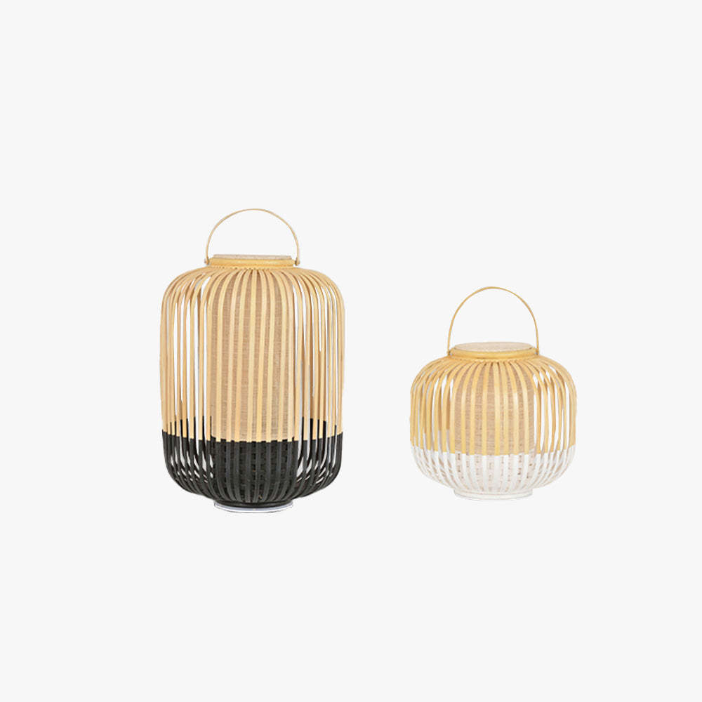 Muto Lantern Bamboo Floor Lamps