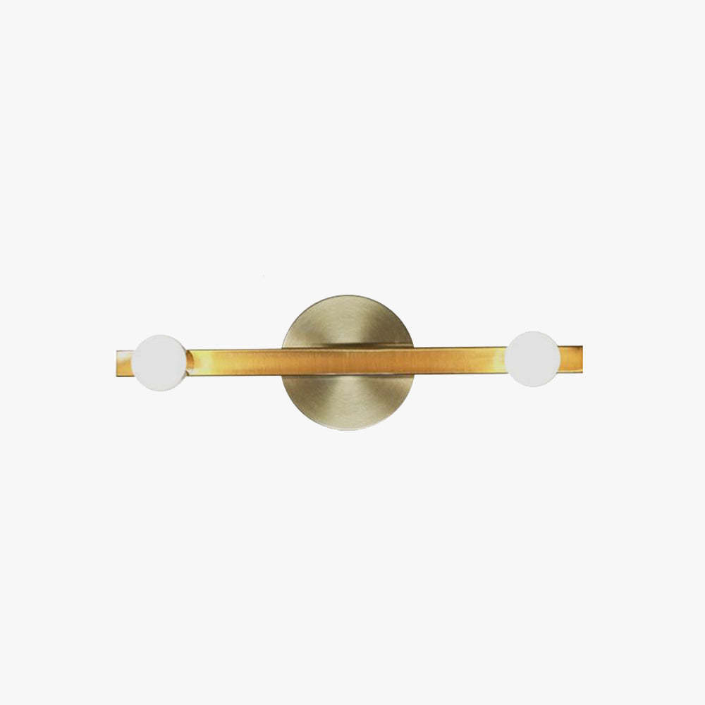 Avi Modern Linear Metal Wall Lamp Bathroom