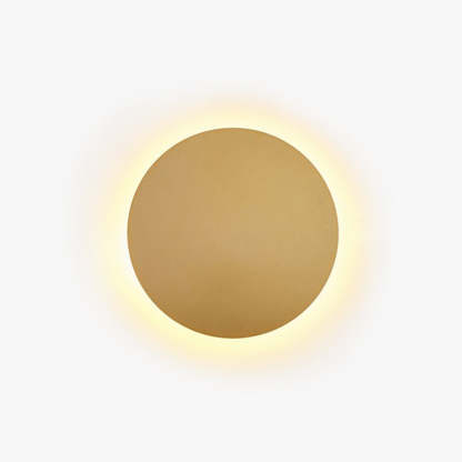 Orr Modern Round Wall Mounted Lamp, Metal, Bedside/Living Room
