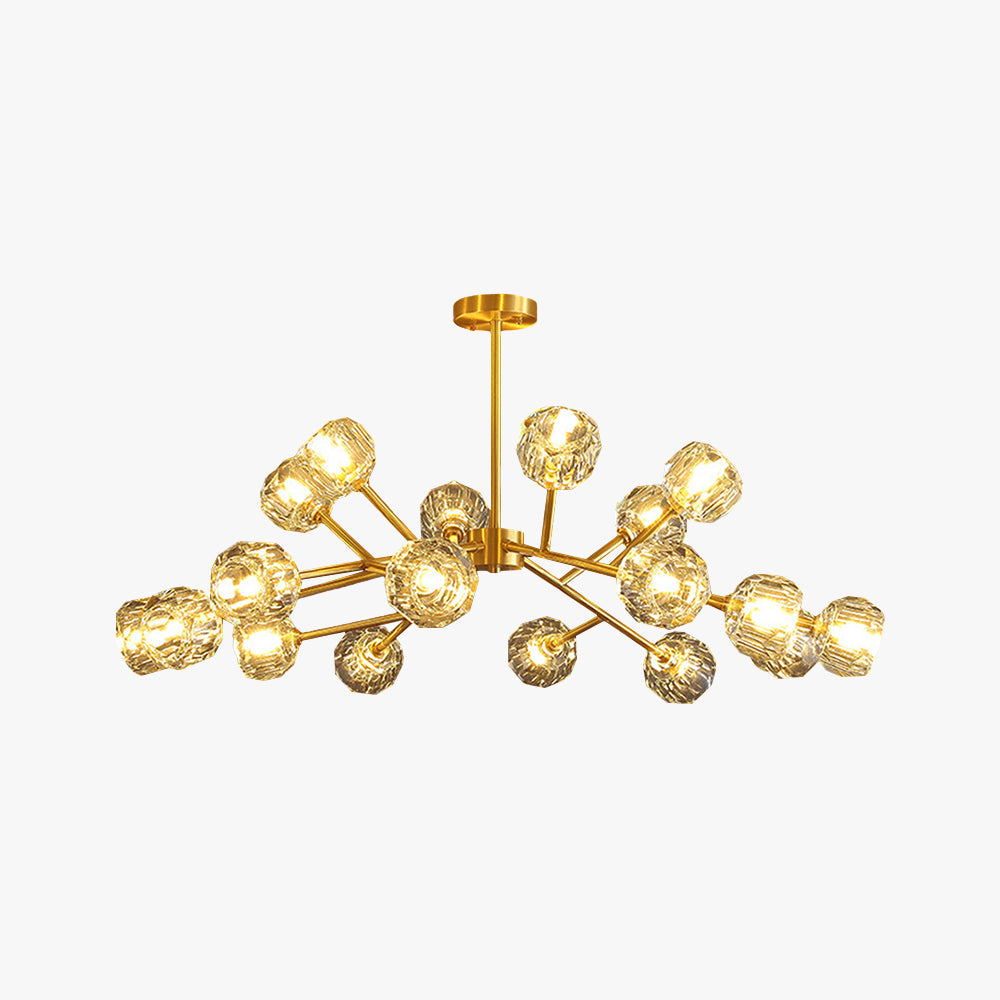 Valentina Modern Blown Metal Pendant Light