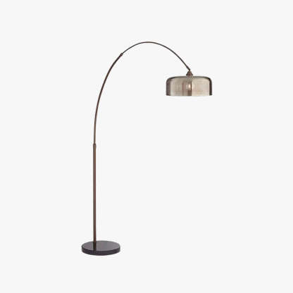 Hailie Retro Curved Floor Lamp Metal